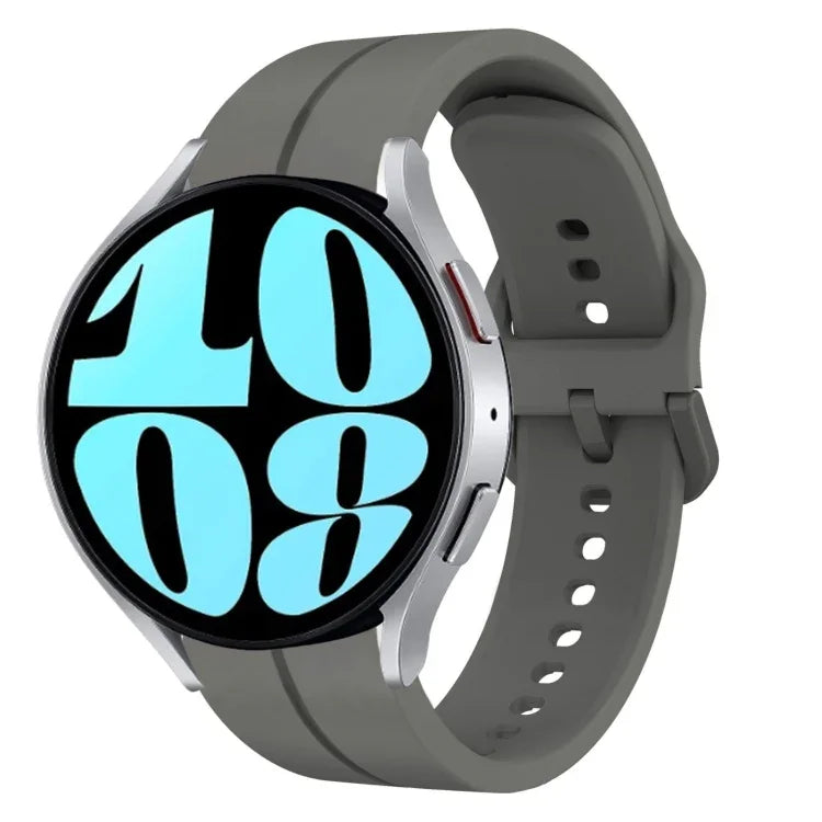 Dây đồng hồ silicone vòng 20mm, Dành cho Samsung Galaxy Watch 6 40mm, Dành cho Samsung Galaxy Watch 6 Classic 43mm