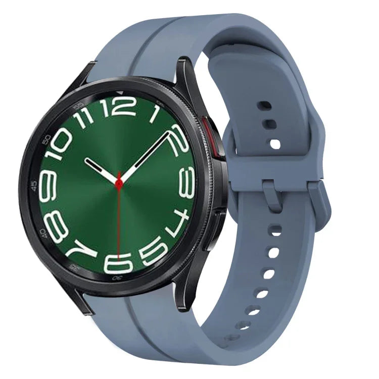 Dây đồng hồ silicone vòng 20mm, Dành cho Samsung Galaxy Watch 6 40mm, Dành cho Samsung Galaxy Watch 6 Classic 43mm