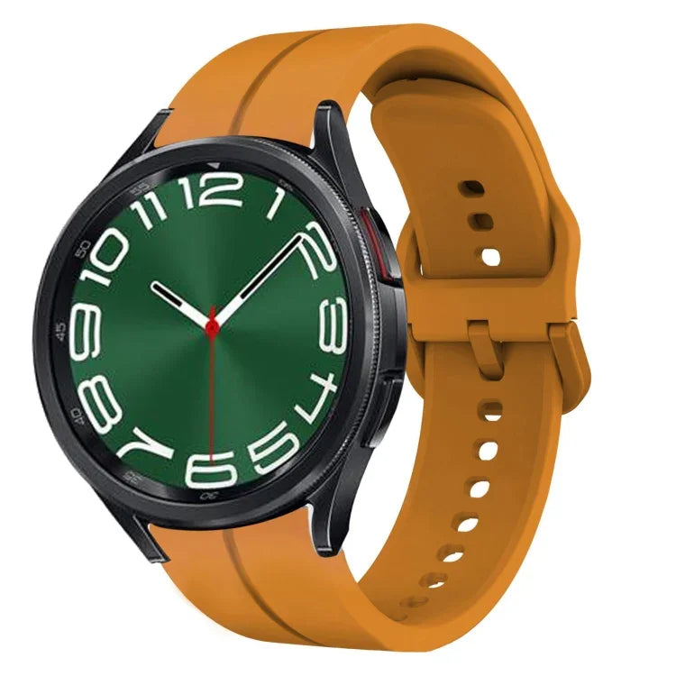 Dây đồng hồ silicone vòng 20mm, Dành cho Samsung Galaxy Watch 6 40mm, Dành cho Samsung Galaxy Watch 6 Classic 43mm