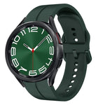 Dây đồng hồ silicone vòng 20mm, Dành cho Samsung Galaxy Watch 6 40mm, Dành cho Samsung Galaxy Watch 6 Classic 43mm