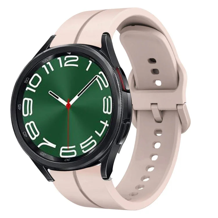 Dây đồng hồ silicone vòng 20mm, Dành cho Samsung Galaxy Watch 6 40mm, Dành cho Samsung Galaxy Watch 6 Classic 43mm