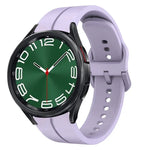 Dây đồng hồ silicone vòng 20mm, Dành cho Samsung Galaxy Watch 6 40mm, Dành cho Samsung Galaxy Watch 6 Classic 43mm