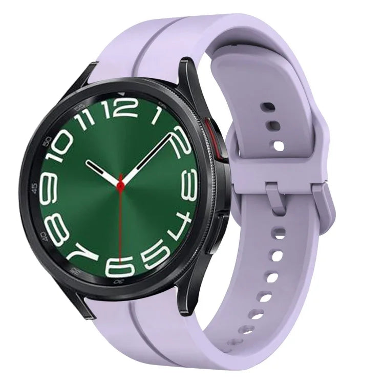 Dây đồng hồ silicone vòng 20mm, Dành cho Samsung Galaxy Watch 6 40mm, Dành cho Samsung Galaxy Watch 6 Classic 43mm