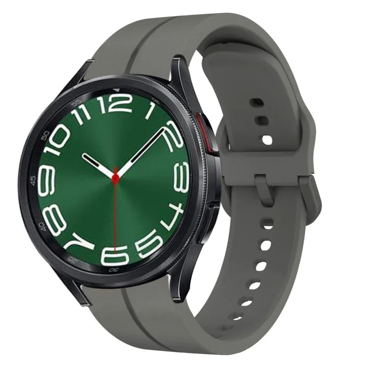 Dây đồng hồ silicone vòng 20mm, Dành cho Samsung Galaxy Watch 6 40mm, Dành cho Samsung Galaxy Watch 6 Classic 43mm