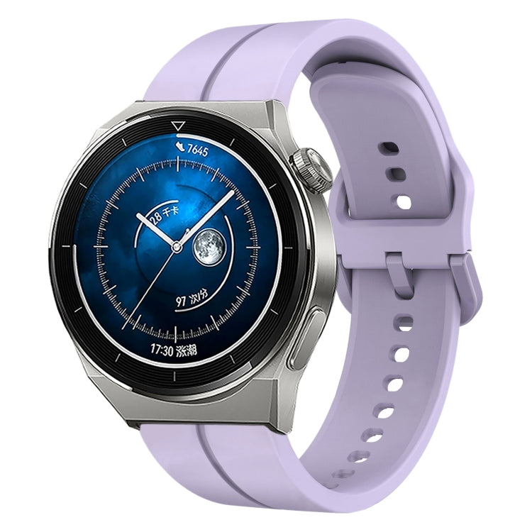 20mm Loop Silicone Watch Band, For Huawei Watch GT3 Pro 43mm, For Huawei Watch GT3 42mm, For Huawei Watch GT2 42mm, For Huawei Watch 2