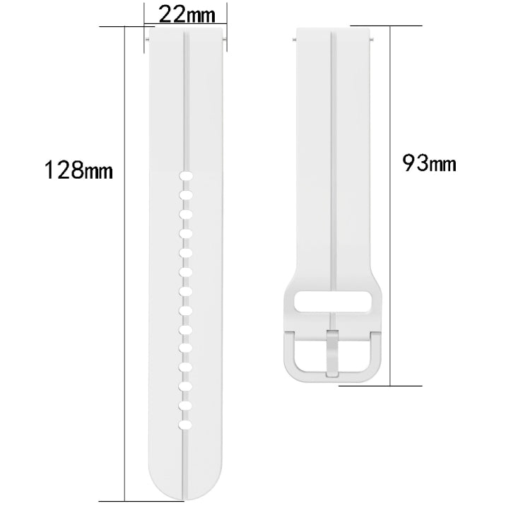 22mm Loop Silicone Watch Band, For Huawei Watch GT Runner, For Huawei Watch 3 Pro New, For Huawei Watch 3, For Huawei Watch 3 Pro