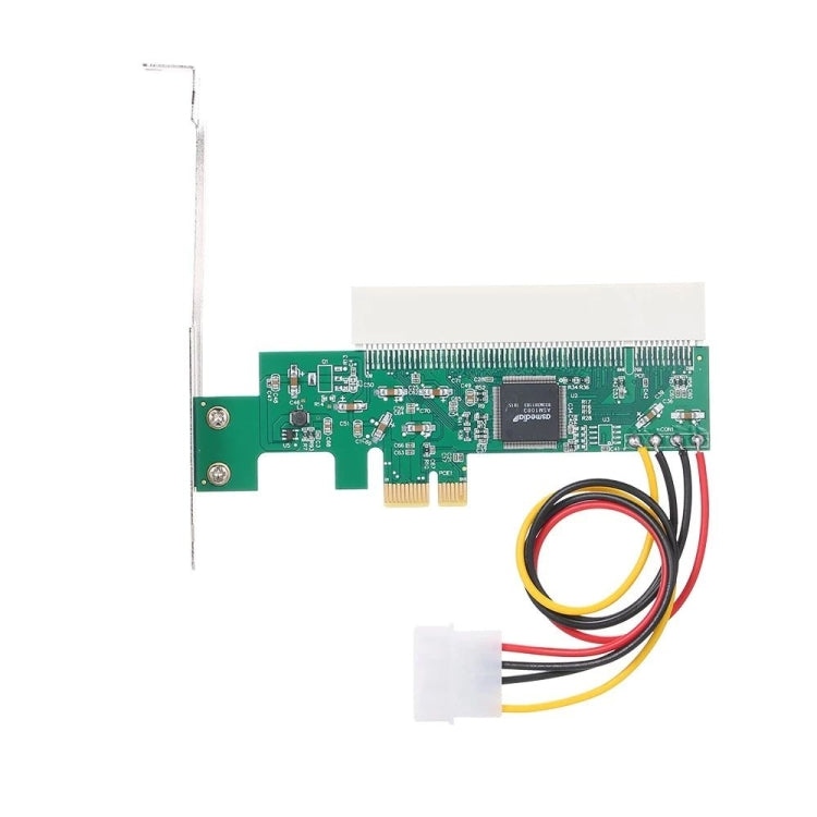Card chuyển đổi PCI-E sang PCI với nguồn 4 chân, PCI-E sang PCI