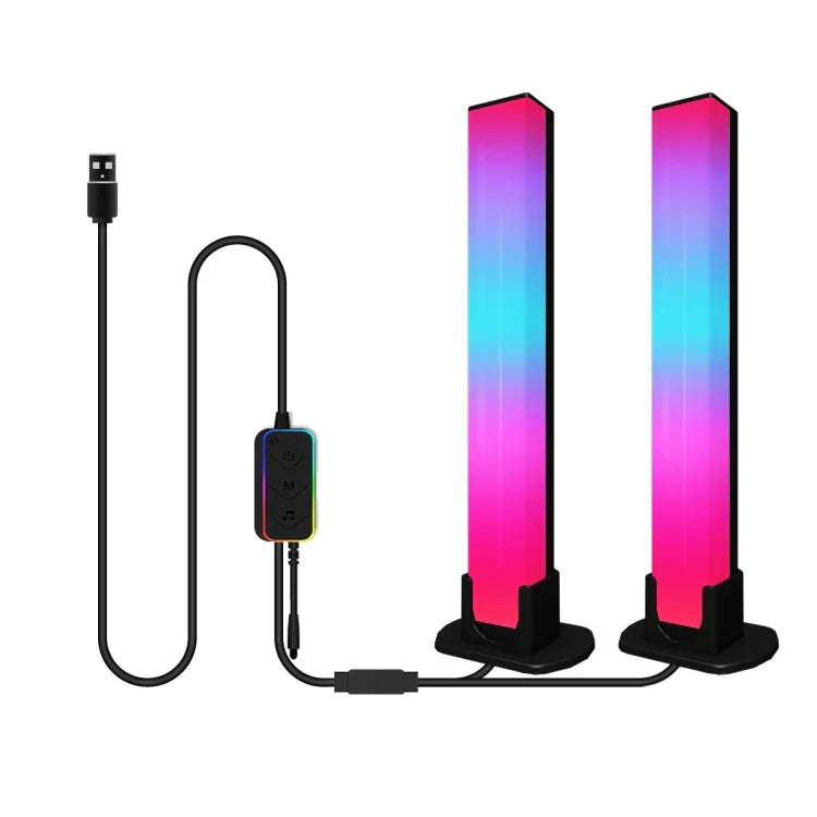 ZM-021 đèn LED thanh đồng bộ âm nhạc, đèn không gian TV Tuya, đèn bàn, thanh LED