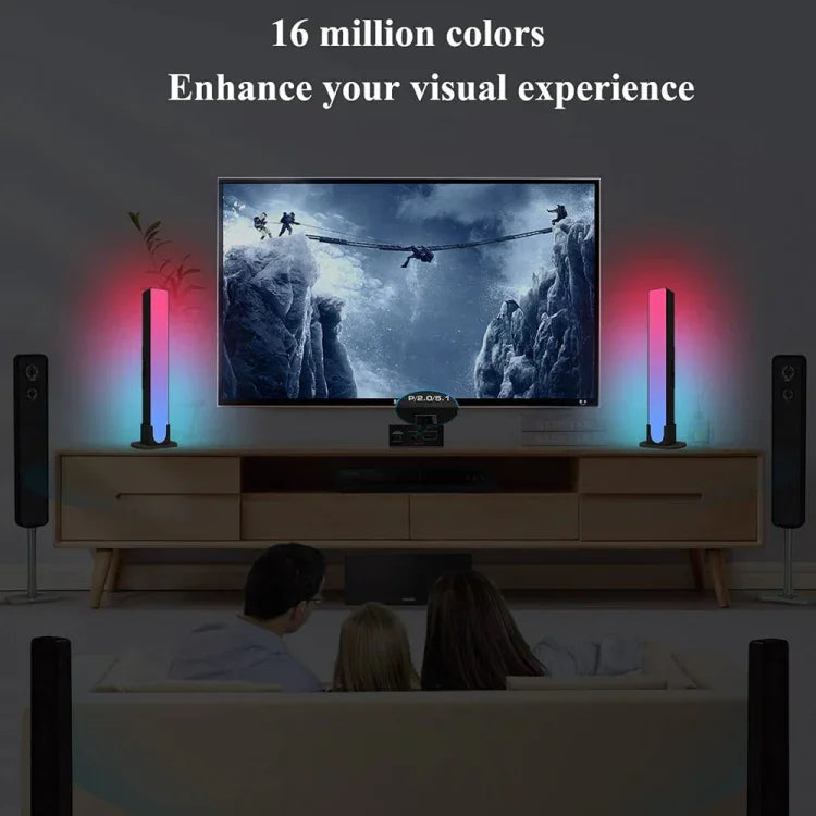 ZM-021 đèn LED thanh đồng bộ âm nhạc, đèn không gian TV Tuya, đèn bàn, thanh LED