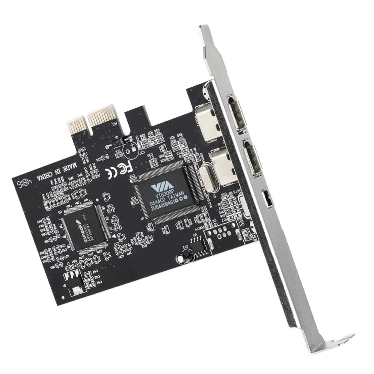 Card mở rộng PCI-E 3 cổng 1394a 1394b Firewire 2 x 6 chân + 1 x 4 chân cho máy tính để bàn, 1394a+1394b