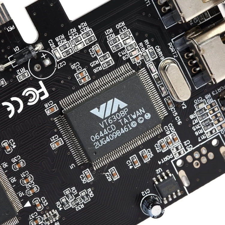 Card mở rộng PCI-E 3 cổng 1394a 1394b Firewire 2 x 6 chân + 1 x 4 chân cho máy tính để bàn, 1394a+1394b