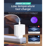 Sạc nhanh 45W cổng USB-C / Type-C M135 kèm cáp Type-C 5A, phích cắm UK, phích cắm UK + cáp Type-C