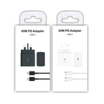Sạc nhanh 45W cổng USB-C / Type-C M135 kèm cáp Type-C 5A, phích cắm UK, phích cắm UK + cáp Type-C