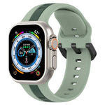 Dây đồng hồ silicone hai màu khóa vòng, Dành cho Apple Watch Ultra 49mm, Dành cho Apple Watch Series 8&7 45mm, Dành cho Apple Watch Series 8&7 41mm