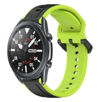 Dây đồng hồ silicone hai màu vòng lồi 22mm, cho Samsung Galaxy Watch3 45mm, cho Samsung Galaxy Watch 46mm, cho Samsung Gear S3 Classic, cho Samsung Gear S3 Frontier