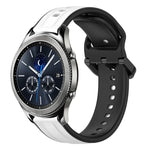 Dây đồng hồ silicone hai màu vòng lồi 22mm, cho Samsung Galaxy Watch3 45mm, cho Samsung Galaxy Watch 46mm, cho Samsung Gear S3 Classic, cho Samsung Gear S3 Frontier