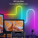 NH021 Đèn dây neon RGB đồng bộ nhạc TUYA WIFI chống nước 3m, NH021