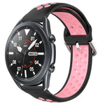 Dây đồng hồ silicone thể thao thoáng khí có lỗ 22mm, cho Samsung Galaxy Watch3 45mm, cho Samsung Gear S3 Classic, cho Samsung Gear S3 Frontier