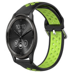 20mm Perforated Breathable Sports Silicone Watch Band, For Garmin Vivomove Trend, For Garmin Vivomove Sport, For Garmin Vivoactive3