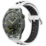 22mm Perforated Breathable Sports Silicone Watch Band, For Huawei Watch GT3 SE, For Huawei Watch GT3 Pro 46mm, For Huawei Watch Buds