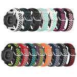 22mm Perforated Breathable Sports Silicone Watch Band, For Honor Watch GS Pro, For Honor Magic Watch 2 46mm, For Honor Watch Dream