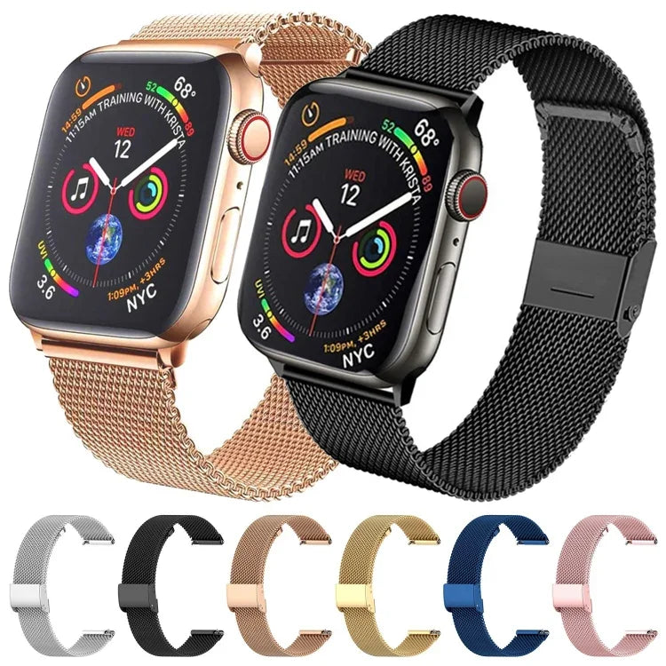 Dây đồng hồ lưới thép Milan tích hợp khóa, Dành cho Apple Watch Series 8&7 41mm, Dành cho Apple Watch Ultra 49mm / Series 8&7 45mm