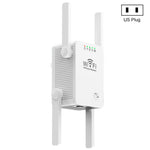 Bộ mở rộng bộ lặp WiFi không dây 300Mbps U8, bộ khuếch đại tín hiệu Wi-Fi, phích cắm US, phích cắm EU