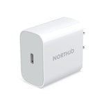 NORTHJO NOPD2000 Sạc tường nhanh PD 20W USB-C / Type-C cổng đơn, phích cắm US, EU