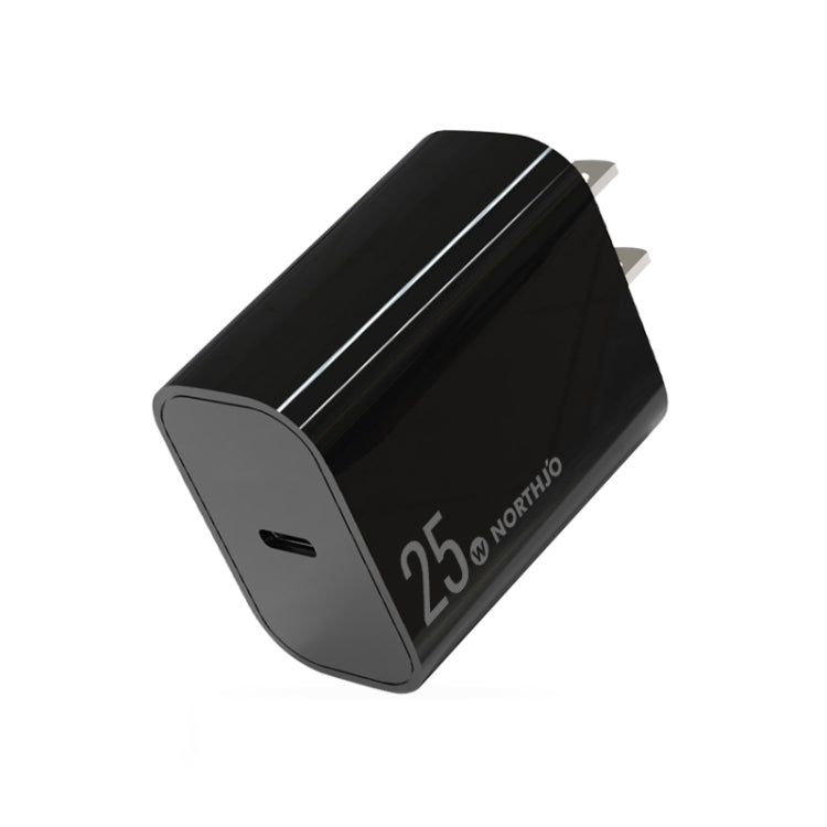 NORTHJO NOPD2501 Sạc nhanh PD 25W USB-C / Type-C cổng đơn, phích cắm US, EU, UK, AU