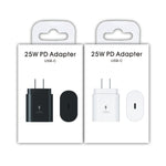 Sạc PD / PPS 25W cổng Type-C TA800 cho Samsung, phích cắm US, phích cắm US