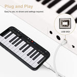 Cáp MIDI 1m 8 Pin sang USB-B Cho iPad / iPhone, 8 Pin