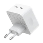 Bộ sạc nhanh GaN PD PPS 35W cổng đôi USB-C / Type-C NORTHJO NOGAN3502, phích cắm EU, phích cắm UK