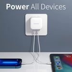 Bộ sạc nhanh GaN PD PPS 35W cổng đôi USB-C / Type-C NORTHJO NOGAN3502, phích cắm EU, phích cắm UK