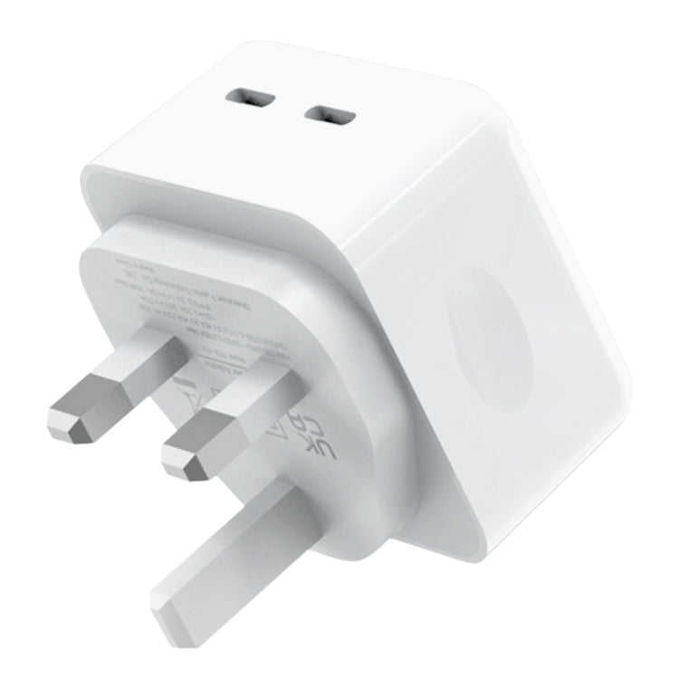 Bộ sạc nhanh GaN PD PPS 35W cổng đôi USB-C / Type-C NORTHJO NOGAN3502, phích cắm EU, phích cắm UK