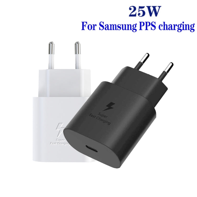 Sạc PD / PPS 25W cổng Type-C TA800 cho Samsung, phích cắm EU, phích cắm EU