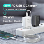TA800 PD / PPS 25W Type-C Port Charger for Samsung, UK Plug, UK Plug