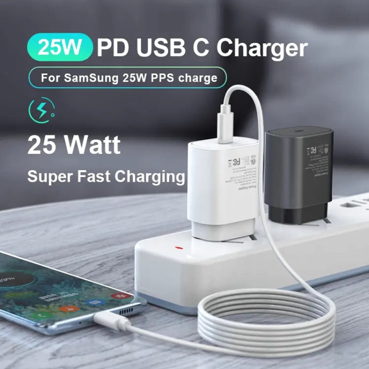 TA800 PD / PPS 25W Type-C Port Charger for Samsung, UK Plug, UK Plug