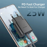 TA800 PD / PPS 25W Type-C Port Charger for Samsung, UK Plug, UK Plug