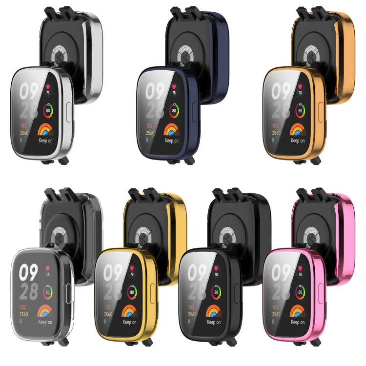 TPU Fully Enclosed Watch Protective Case, For Redmi Watch 3, Redmi Watch 3 Lite