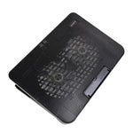 Đế tản nhiệt laptop thiết kế rỗng quạt đôi USB N99, N99