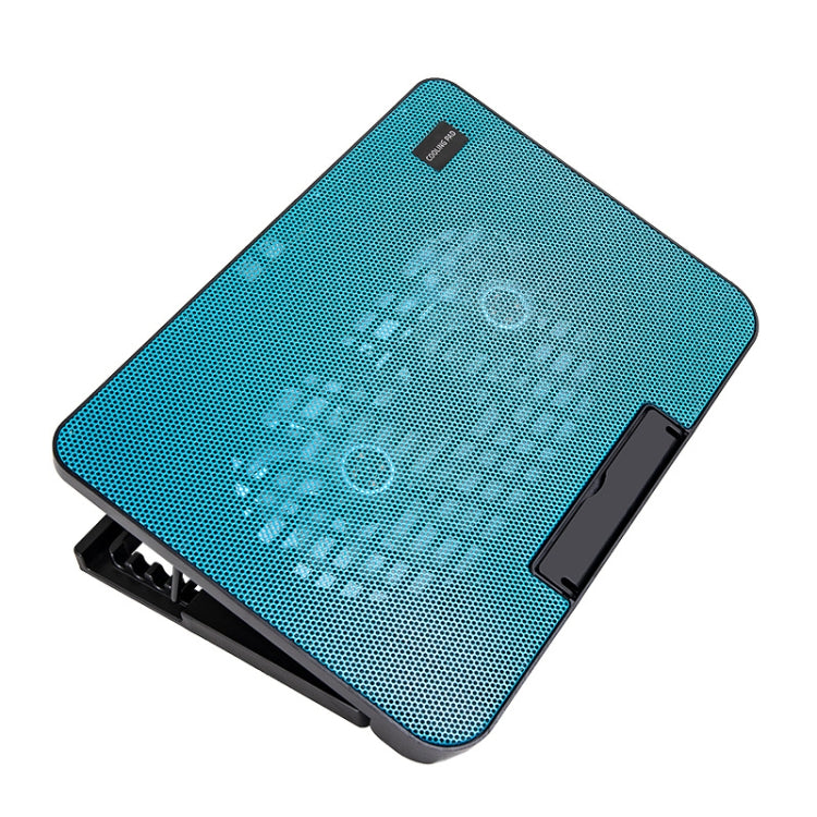 Đế tản nhiệt laptop thiết kế rỗng quạt đôi USB N99, N99