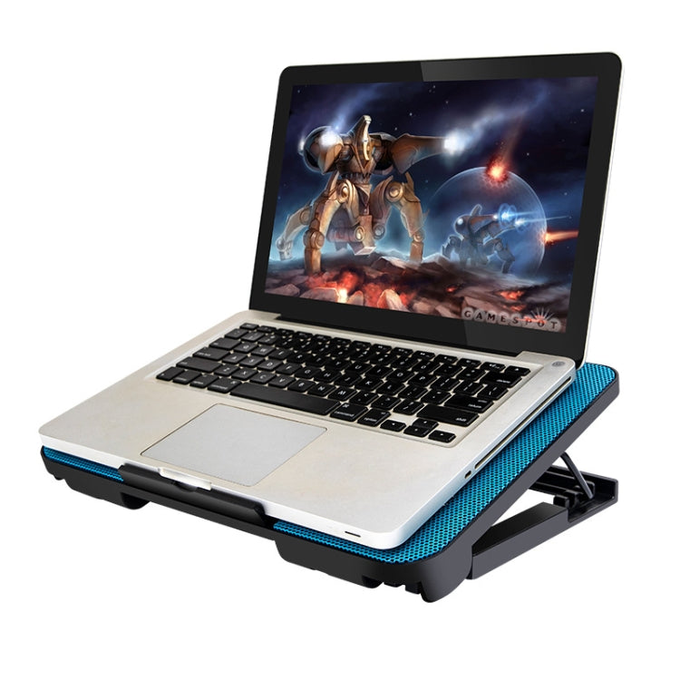 Đế tản nhiệt laptop thiết kế rỗng quạt đôi USB N99, N99