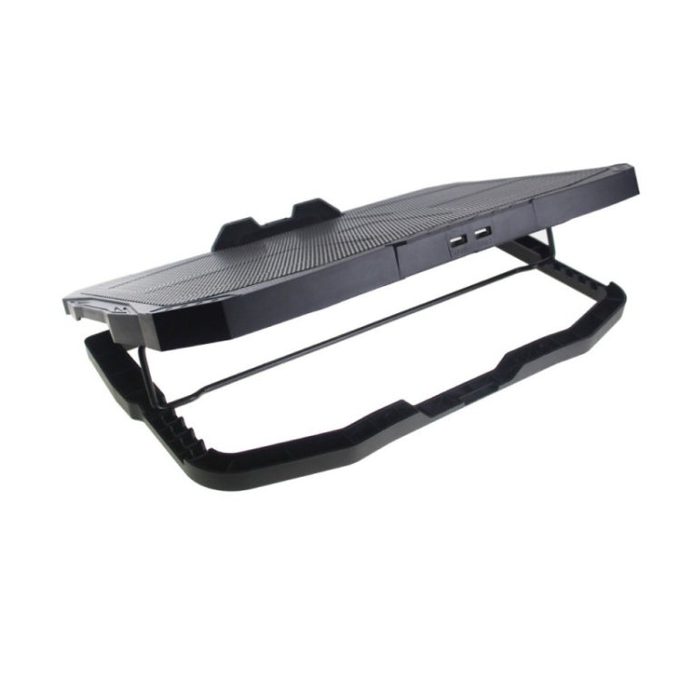 Đế tản nhiệt laptop chơi game hợp kim nhôm bốn quạt gập được có hiển thị tốc độ gió S18, S18