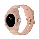 Dây đồng hồ đàn hồi TPU tích hợp điều chỉnh cho Google Pixel Watch JUNSUNMAY