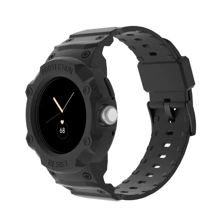 Dây đồng hồ đàn hồi TPU tích hợp điều chỉnh cho Google Pixel Watch JUNSUNMAY
