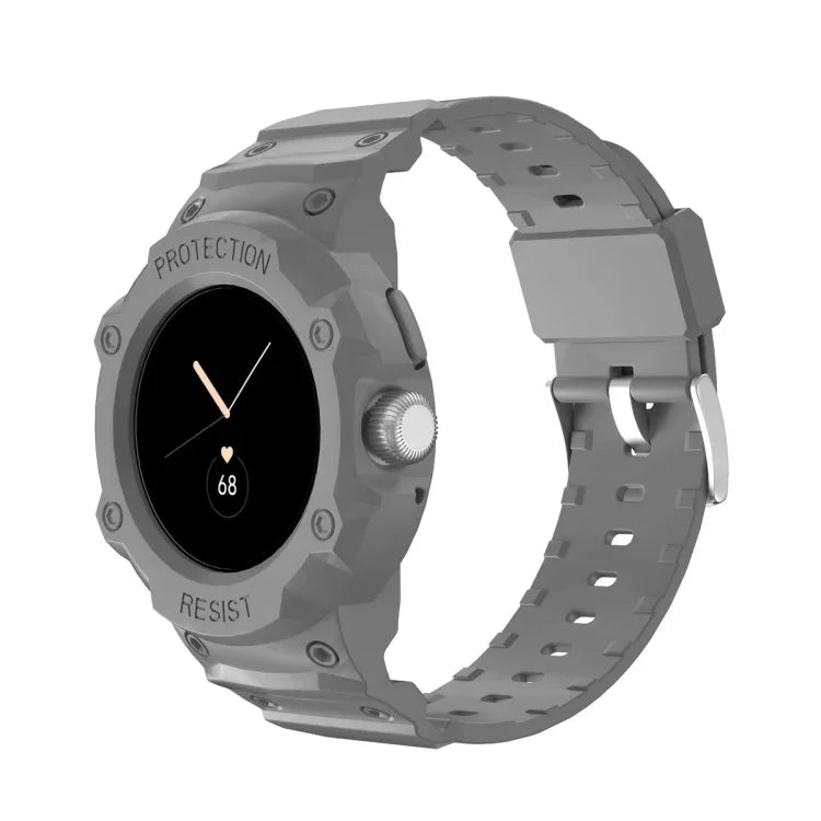 Dây đồng hồ đàn hồi TPU tích hợp điều chỉnh cho Google Pixel Watch JUNSUNMAY