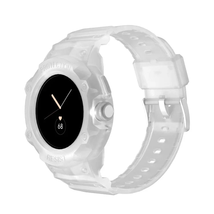 Dây đồng hồ đàn hồi TPU tích hợp điều chỉnh cho Google Pixel Watch JUNSUNMAY