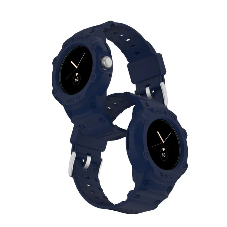 Dây đồng hồ đàn hồi TPU tích hợp điều chỉnh cho Google Pixel Watch JUNSUNMAY