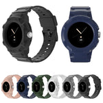 Dây đồng hồ đàn hồi TPU tích hợp điều chỉnh cho Google Pixel Watch JUNSUNMAY