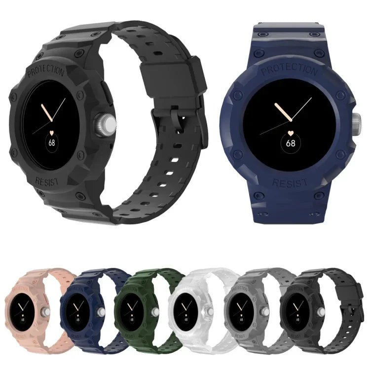 Dây đồng hồ đàn hồi TPU tích hợp điều chỉnh cho Google Pixel Watch JUNSUNMAY